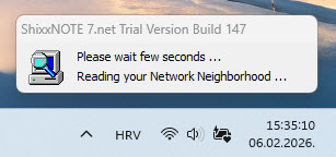 ShixxNOTE program scans the local network
