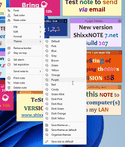ShixxNOTE note theme menu with the new Purple, Red, Candy and Green Mint themes