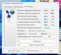 ShixxNOTE network settings tab with the default communication port