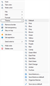 ShixxNOTE Theme submenu with every note theme including the new Purple, Red, Candy and Green Mint
