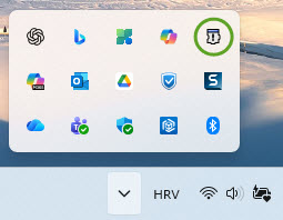 ShixxNOTE program tray icon