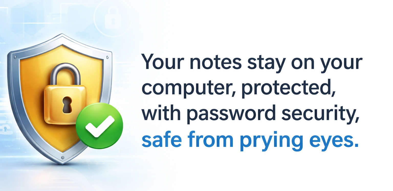 Protect Your Notes with Strong Password Security